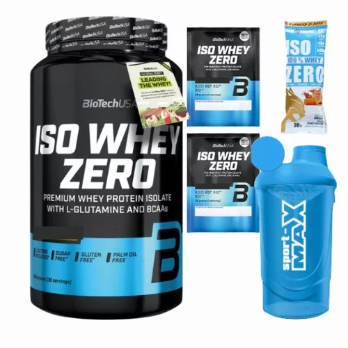 BiotechUSA Iso Whey Zero 908g banán - 