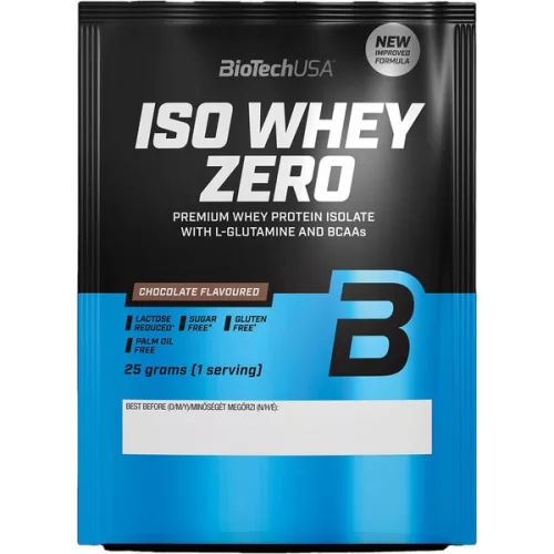 BiotechUSA Iso Whey Zero 25g csokoládé - Bio és natúr étrendkiegészítők