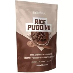 BiotechUSA Rice Pudding 1000g tejcsokoládé - Bio és natúr élelmiszerek