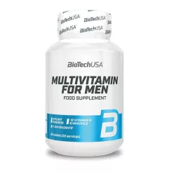 BiotechUSA Multivitamin for Men 60 tbl - Bio és natúr étrendkiegészítők