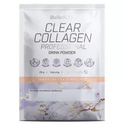 BiotechUSA Clear Collagen Professional 25g barackos ice tea - 