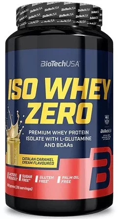 BiotechUSA Iso Whey Zero 908g catalan caramel cream - 