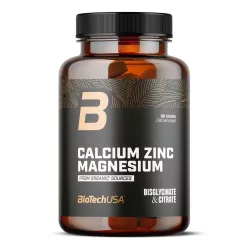 BiotechUSA Calcium Zinc Magnesium from organic sources 90 tbl - 
