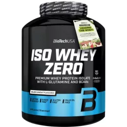 BiotechUSA Iso Whey Zero 1816g black biscuit