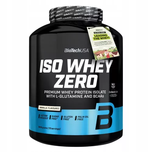 BiotechUSA Iso Whey Zero Black 1816g vanília - 