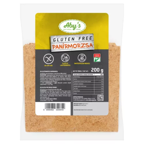 Aby gluténmentes panírmorzsa 200 g - Speciális étrend