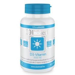 Bioheal d3-vitamin 3000 ne 70 db