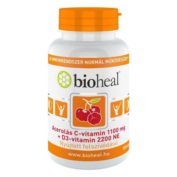 BIOHEAL C-VIT.1100MG+D3-VIT.2200NE KAPSZ