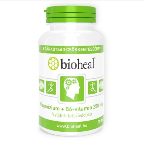 BIOHEAL MAGNÉZIUM+B6-VITAMIN TBL. ÚJ - Bio és natúr étrendkiegészítők
