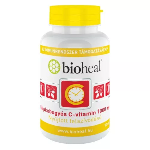 BIOHEAL C-VITAMIN 1000MG +CSIPKEBOGY.TBL - Bio és natúr étrendkiegészítők