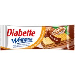 Diabette wellness kakaós ostya szelet fruktózzal 26 g