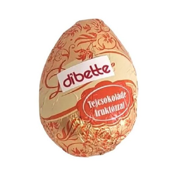 Dibette tejcsokoládé tojás fruktózzal 20 g