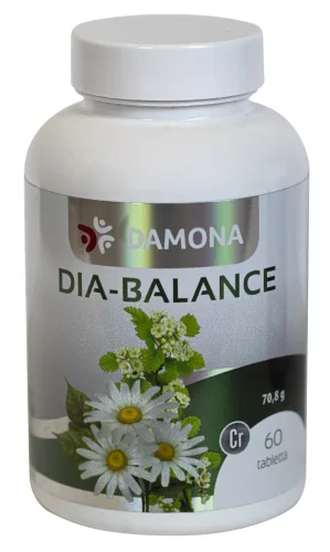 Damona DiaBalance tabletta (60x) - Bio és natúr étrendkiegészítők