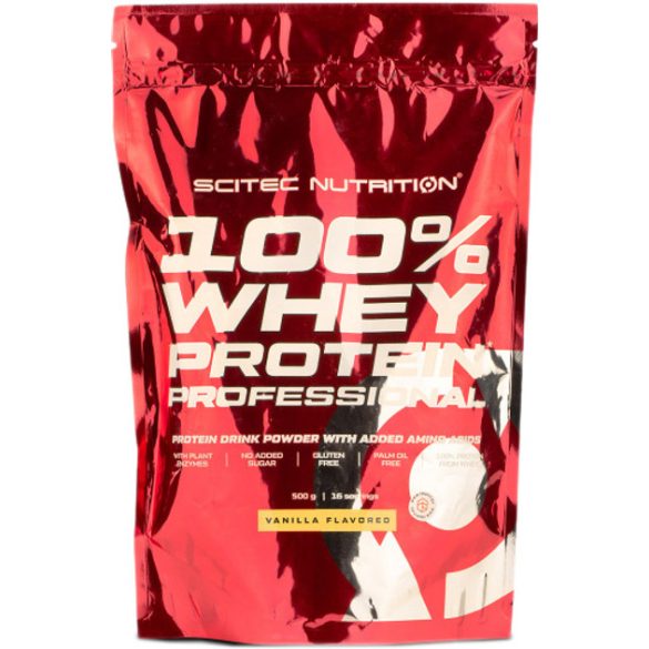 SCITEC 100% WHEY PROTEIN VANÍLIA 500G