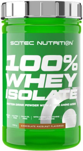 SciTec 100% Whey Isolate 700g csokoládé-mogyoró