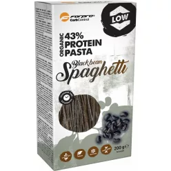 Forpro bio fekete szójabab protein tészta spaghetti 200 g - Bio és natúr élelmiszerek