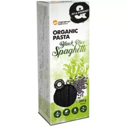Forpro bio feketerizs tészta spaghetti 200 g - Bio és natúr élelmiszerek
