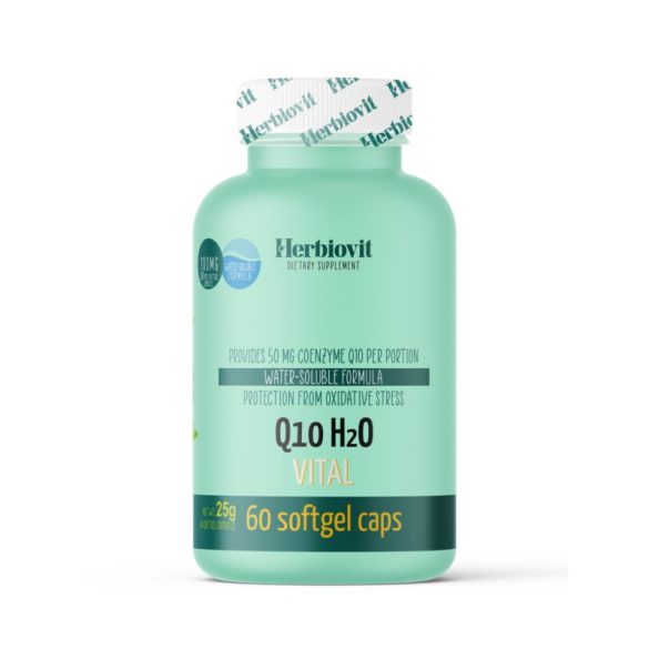 Herbiovit Q10 H2O Vital lágykapszula 60 db