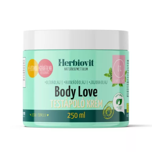 Herbiovit body love testápoló krém 250 ml - Bio és natúr kozmetikumok