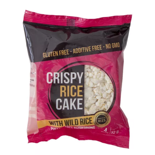 Crispy Rice Cake puffasztott rizskorong indiánrizses, sós 32g - 