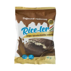 Rice-ler puffasztott rizskorong tejcsokoládéba mártva 45 g - 