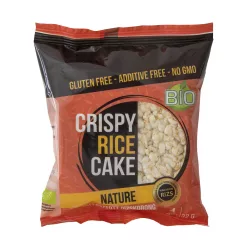 Crispy Rice Cake bio puffasztott rizskorong natúr 32 g - 