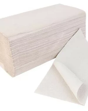 Victoria Hygiene Kéztörlő ZV hajtogatott 1 rétegű, barna, 20x250 lap - 