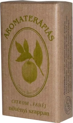 Ahimsa aromaterápiás szappan citrom-fahéj 90 g - Bio és natúr kozmetikumok