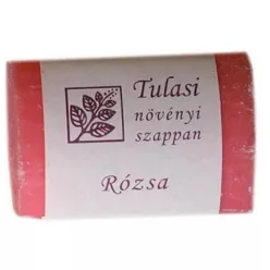 Tulasi szappan rózsa 100 g - Bio és natúr kozmetikumok