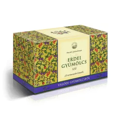 Mecsek gyümölcstea erdeigyümölcs 20x2 g 40 g - Bio és natúr élelmiszerek