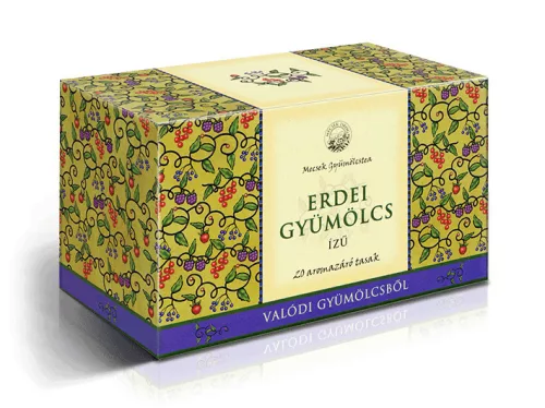 Mecsek gyümölcstea erdeigyümölcs 20x2 g 40 g - Bio és natúr élelmiszerek
