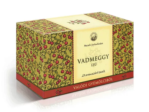 Mecsek gyümölcstea vadmeggy 20x2 g 40 g - Bio és natúr élelmiszerek