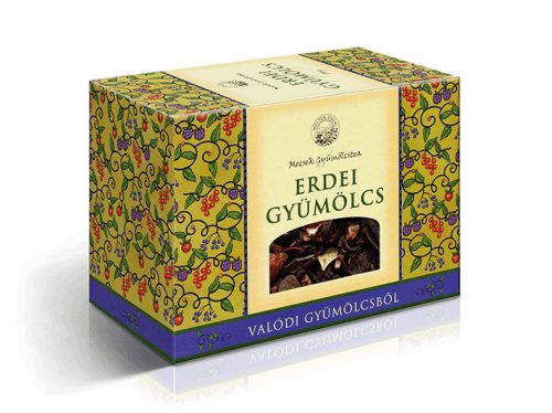 Mecsek gyümölcstea erdeigyümölcs 100 g - Bio és natúr élelmiszerek