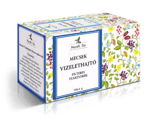 Mecsek vizelethajtó teakeverék 20x1g 20 g - Bio és natúr élelmiszerek