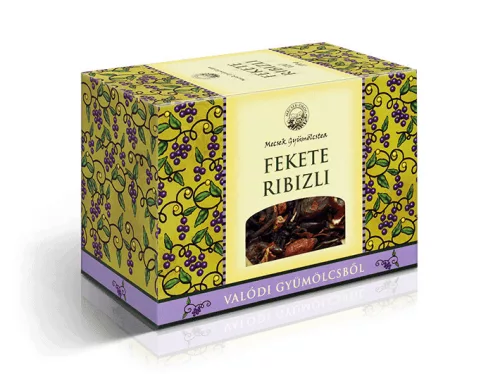 Mecsek gyümölcstea feketeribizli 100 g - Bio és natúr élelmiszerek