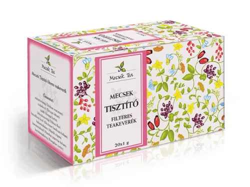 Mecsek tisztító teakeverék 20x1g 20 g - Bio és natúr élelmiszerek