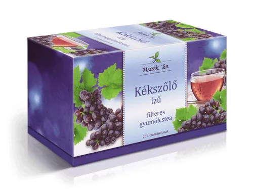 Mecsek gyümölcstea kékszőlő 20x2 g 40 g - Bio és natúr élelmiszerek