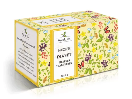 Mecsek diabet teakeverék 20x1 g 20 g - Bio és natúr élelmiszerek