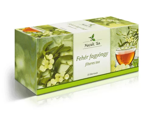 Mecsek fehér fagyöngy tea 25x1g 25 g - Bio és natúr élelmiszerek