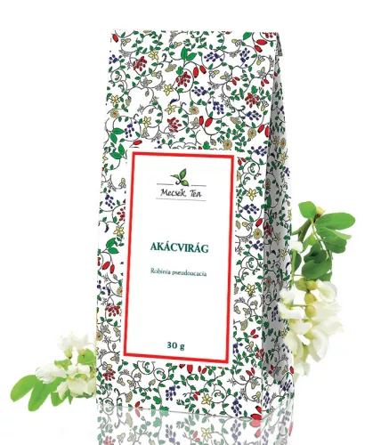 Mecsek akácvirág tea 30 g - Bio és natúr élelmiszerek