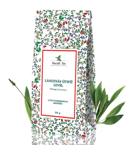 Mecsek lándzsás útifű levéltea 50 g - Bio és natúr élelmiszerek