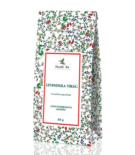 Mecsek levendula virág tea 30 g - Bio és natúr élelmiszerek