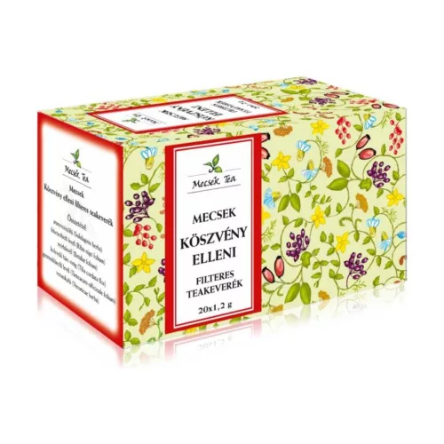 Mecsek köszvény elleni tea 20x1g 20 g - Bio és natúr étrendkiegészítők