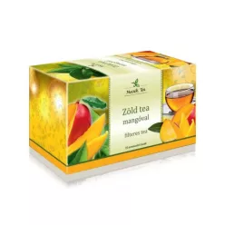 Mecsek zöld tea mangóval 20x2 g 40 g - Bio és natúr élelmiszerek