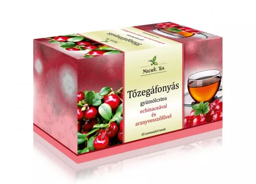 Mecsek gyümölcstea tőzegáfonyás 20x2 g 40 g - Bio és natúr élelmiszerek
