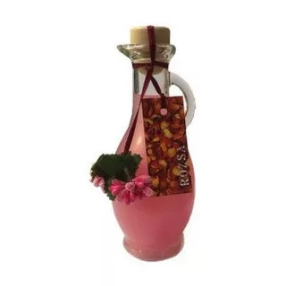 King Glass rózsás habfürdő 200 ml - Bio és natúr kozmetikumok