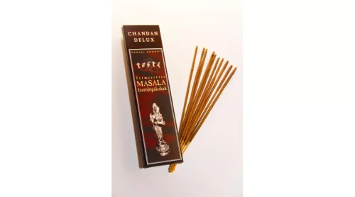 Füstölő puspa chandan deluxe 10 db - Aromaterápiához és természetes wellnesshez