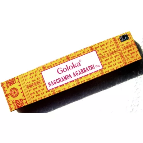 Füstölő goloka nag-champa 10 db - Aromaterápiához és természetes wellnesshez