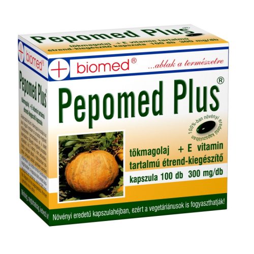 Biomed pepomed plus kapszula 100 db - Bio és natúr étrendkiegészítők