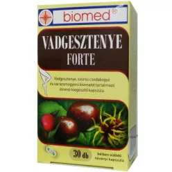 Biomed vadgesztenye forte kapszula 30 db - Bio és natúr étrendkiegészítők